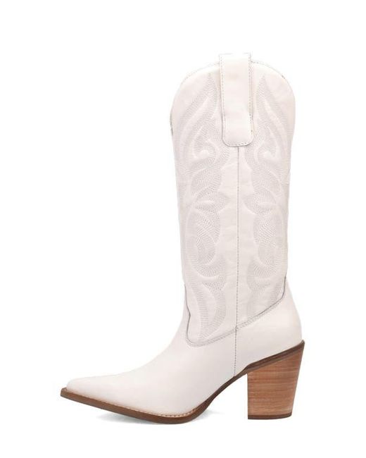 Dingo White Hensley Western Boot