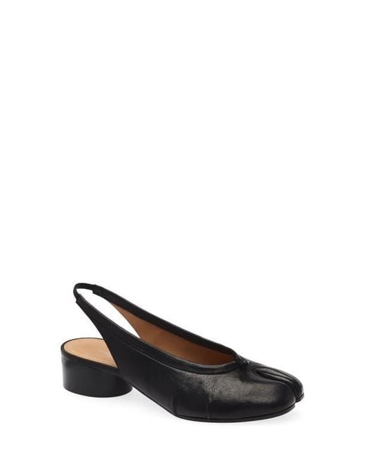 Maison Margiela Blue Tabi Slingback Pump