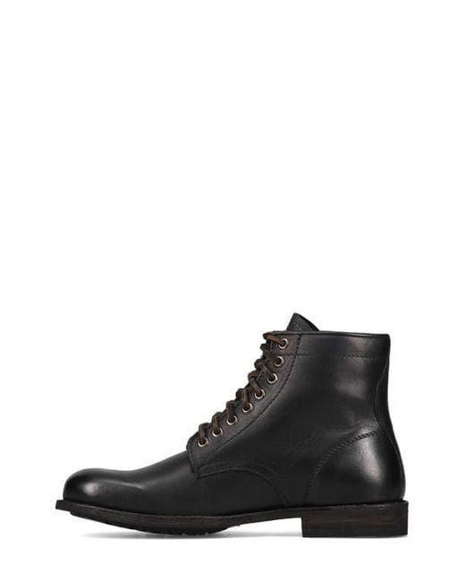 Frye Black Tyler Flex Lace-Up Boot for men