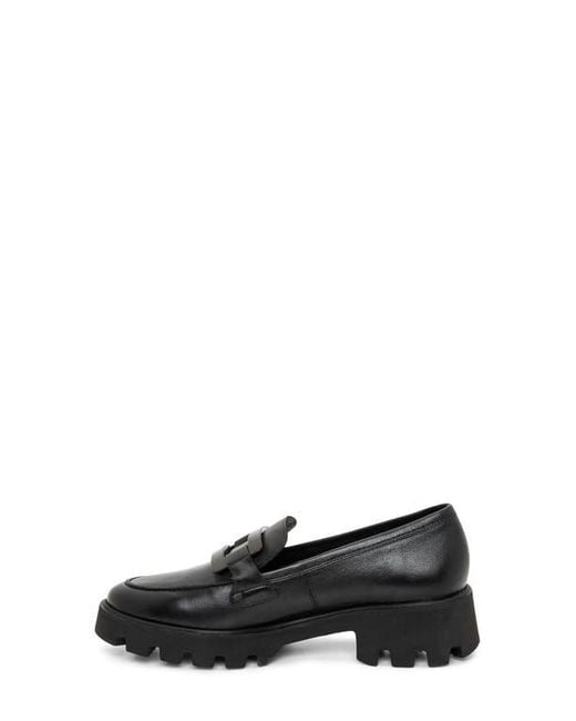 Ara Black Oleander Platform Loafer