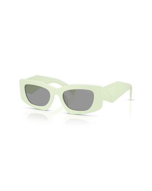 Prada Multicolor 51Mm Rectangular Sunglasses