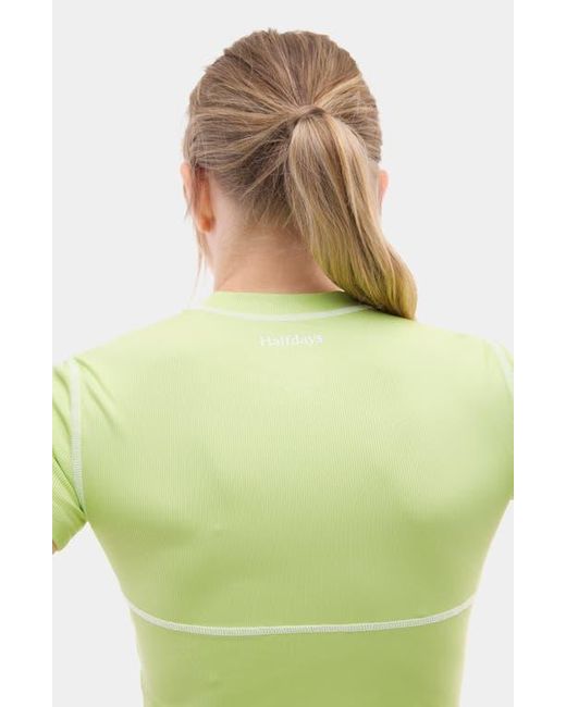 Halfdays Yellow Mollie Performance T-Shirt