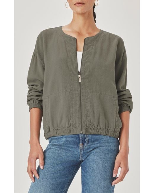 Splendid Green Clea Bomber Jacket