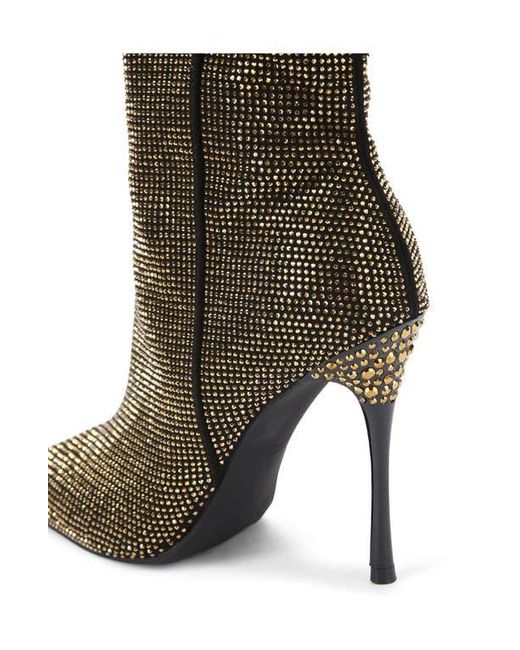 Kurt Geiger Brown Mayfair Pointed Toe Knee High Boot