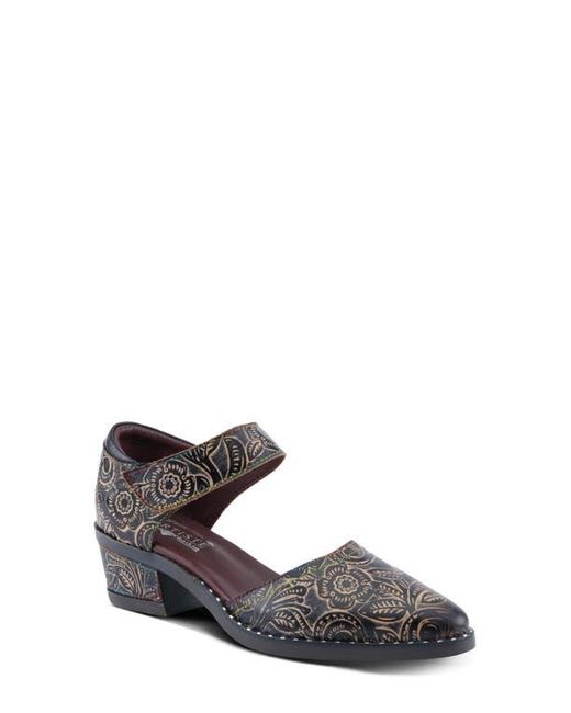 Spring Step White Jazzberry Ankle Strap Pump
