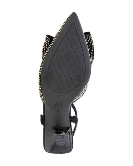 BCBGMAXAZRIA Black Idalia Pointed Toe Pump