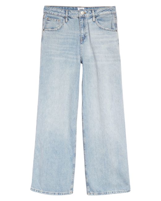 BDG Wide Leg Puddle Jeans in Blue | Lyst