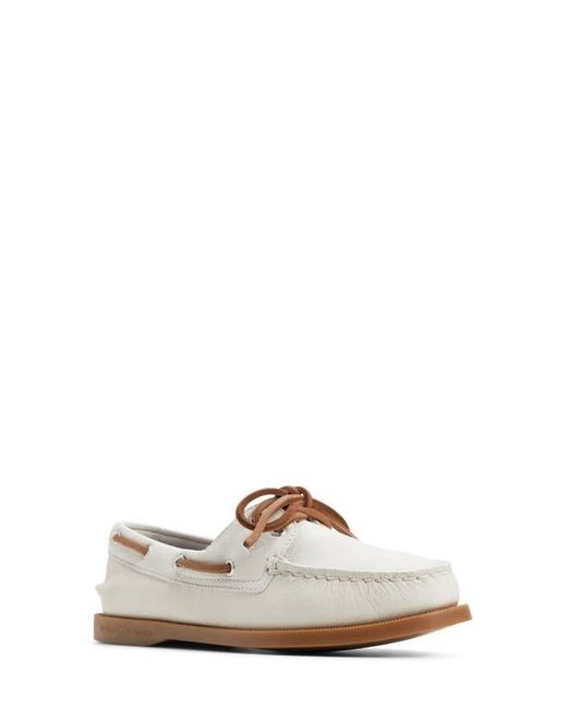 Sperry Top-Sider White Authentic Original Two-Eye Boat Shoe