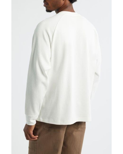 BP. White Thermal Long Sleeve Raglan T-Shirt for men
