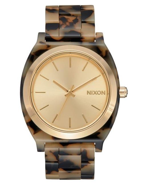Nixon Natural The Time Teller Acetate Bracelet Watch