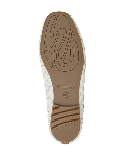 Gentle Souls Brown Willow Woven Flat