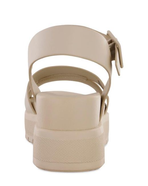 MIA Gray Maya Platform Sandal