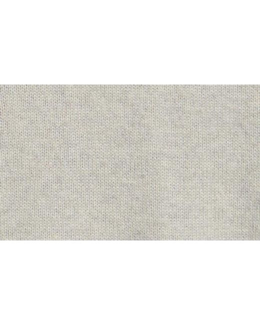 Bella Dahl White Johnny Collar Pullover Sweater