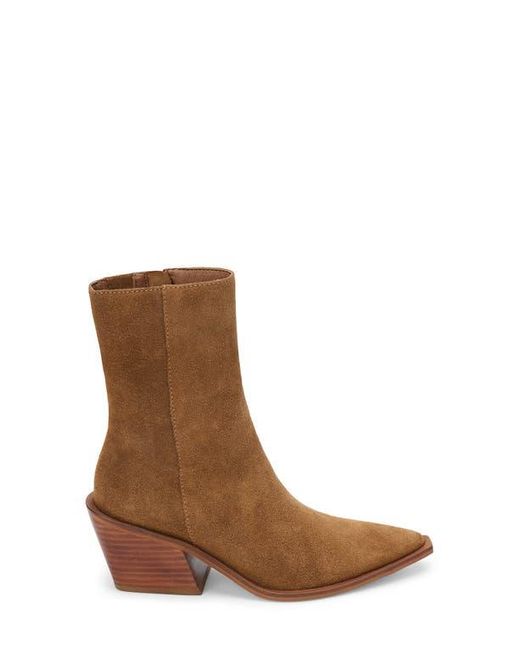 Matisse Brown Cleo Pointed Toe Bootie