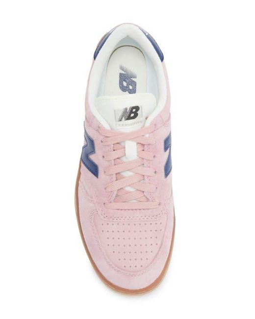 New Balance Pink Gender Inclusive T500 Tennis Sneaker