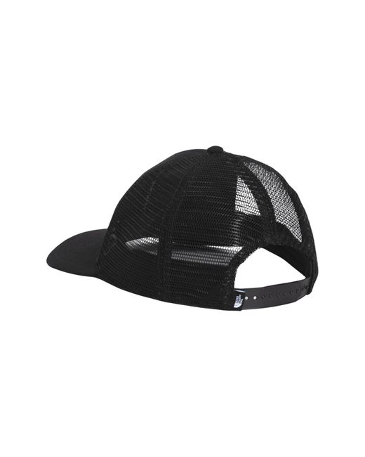 The North Face Black Embroidered Logo Mudder Recycled Trucker Hat for men