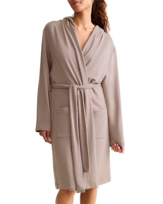Fleur't Brown Hooded Robe