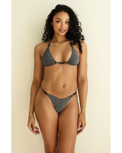 Dippin' Daisy's Brown Fiji Super Cheeky Bikini Bottom