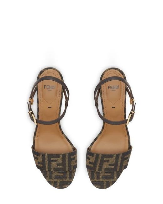 Fendi Multicolor Delfina Sandal