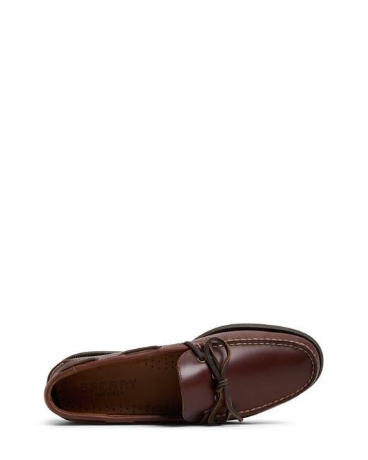 Sperry Top-Sider Brown Authentic Original 1-Eye Boat Shoe for men