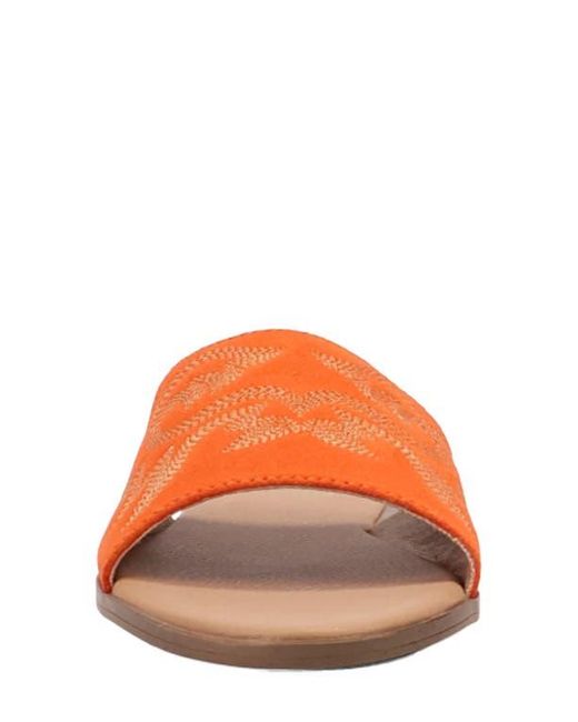 Dingo Orange Lasso Sandal