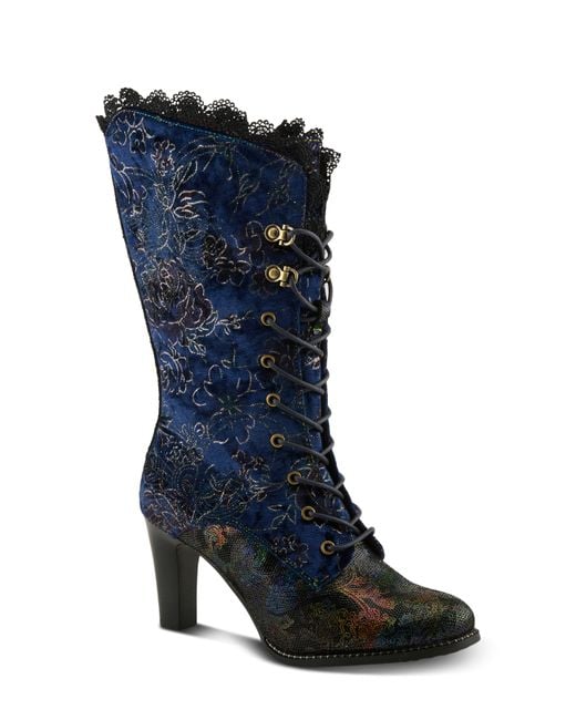Spring Step Blue Forutaluv Boot