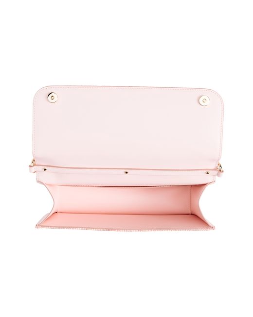 Dolce & Gabbana Pink 3.5 East/west Raffia Crossbody Bag