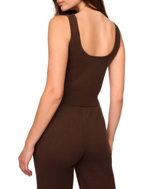 Eberjey Brown Sweater Knit Tank