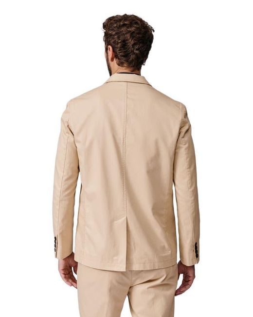 aubi Natural Mareham Patch Pocket Blazer for men