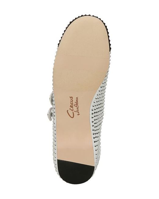 Circus by Sam Edelman White Zoey Cap Toe Mary Jane Flat