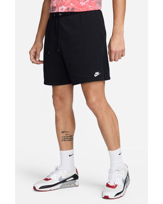 Nike Black Club French Terry Flow Shorts for men