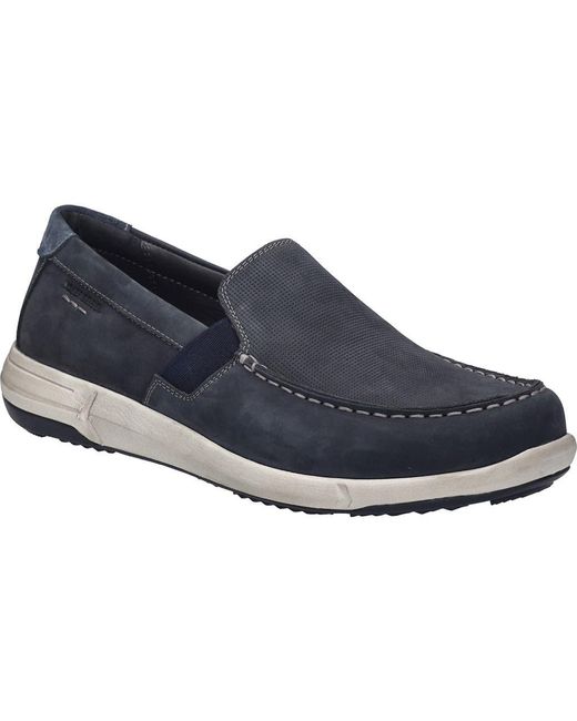 Josef Seibel Blue Enrico 31 Loafer for men