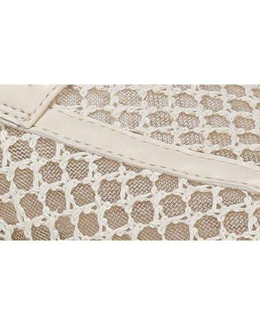 Sam Edelman White Loraine Mesh Flat