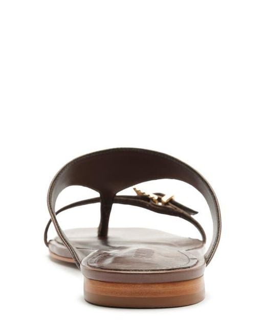 SCHUTZ SHOES Multicolor Tana Flat Flip-Flop