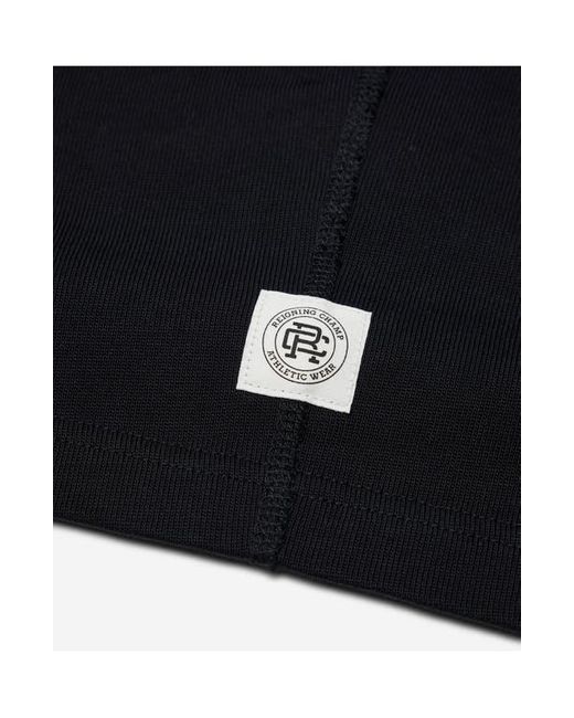 Reigning Champ Black Relaxed Heavyweight Jersey T-Shirt for men