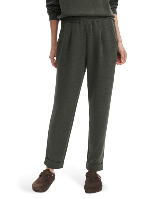 Varley Black The Rolled Cuff 25-Inch Pants