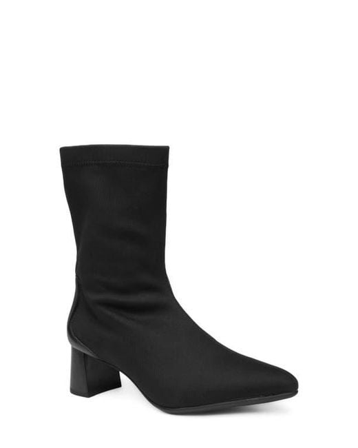 Ara Black Arbor Pointed Toe Bootie