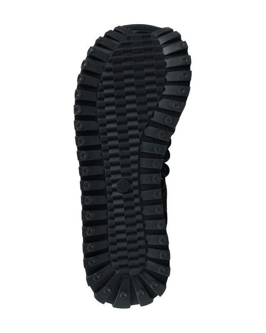 Zigi Black Dynamo Platform Wedge Sneaker