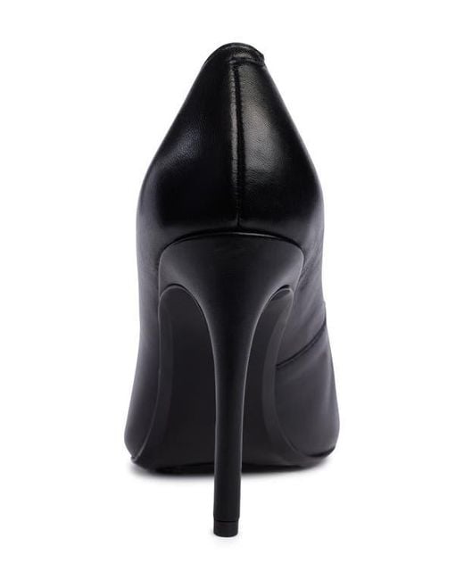DKNY Black Mickel Pointed Toe Pump