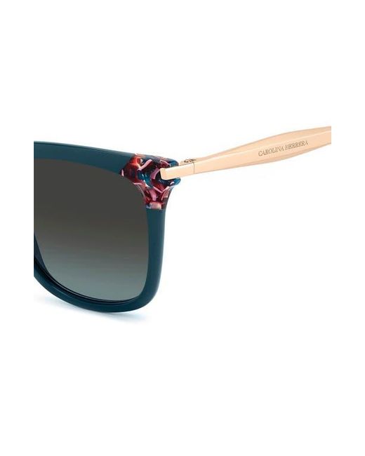 Carolina Herrera Multicolor 53Mm Rectangular Sunglasses