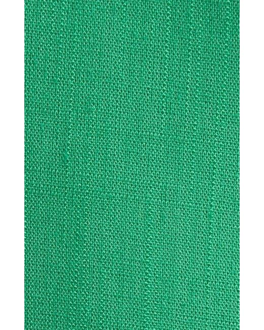 Tahari Green One-Button Blazer