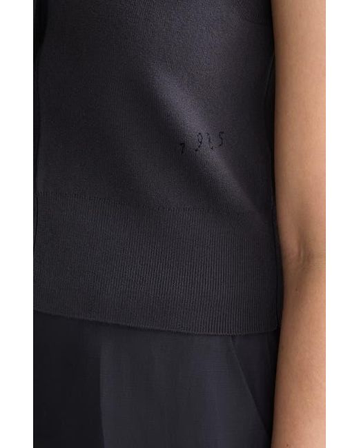 Scotch & Soda Black Spencer Sleeveless Sweater