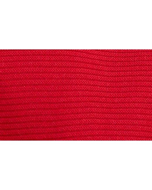 Seasalt Cornwall Red Makers Rib Organic Cotton Sweater