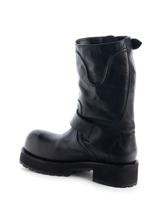 Balenciaga Black Venom Engineer Boot for men