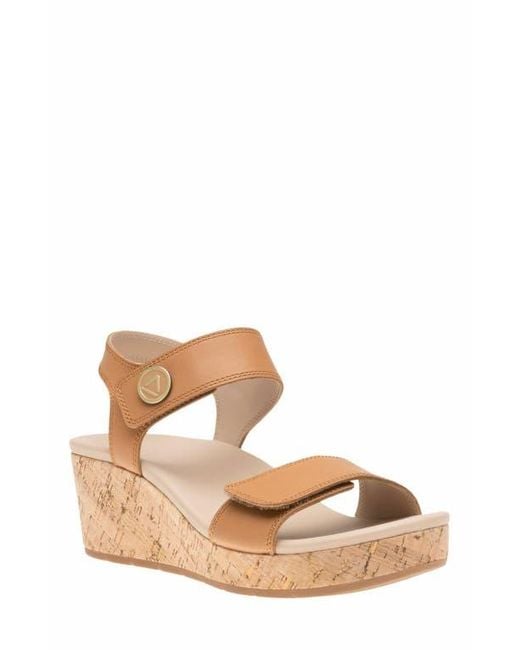 ABEO Brown Riviera Strap Sandal