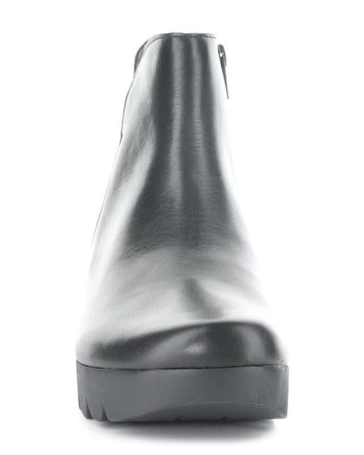 Fly London Gray Vang Wedge Bootie