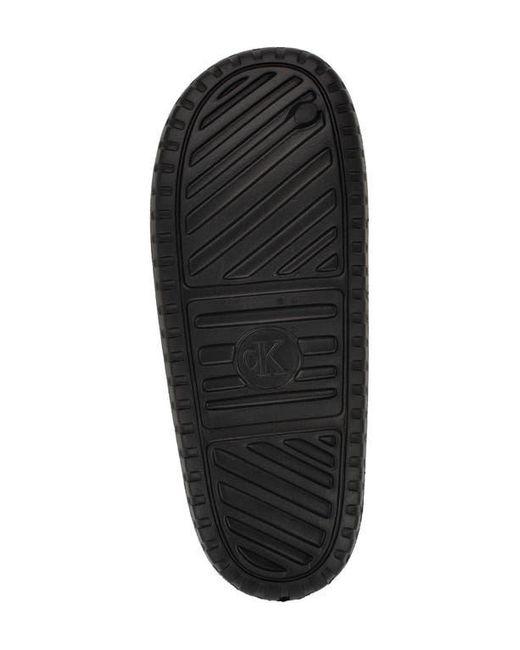 Calvin Klein Black Nanzey Slide Sandal