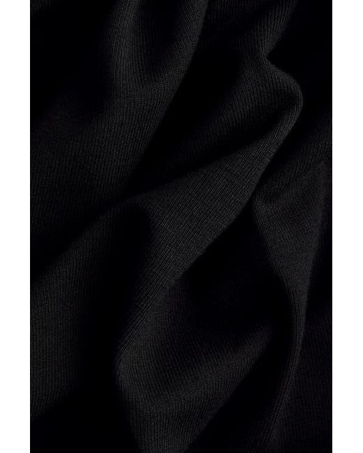 H&M Black Balloon Drawstring Trousers