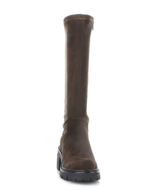 Bos. & Co. Brown Brenna Waterproof Platform Knee High Boot