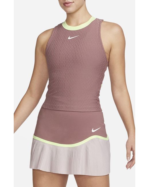 Nike Purple Court Slam Dri-fit Tennis Tank Top